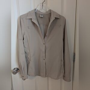 REI Women's Jacket Top S Beige